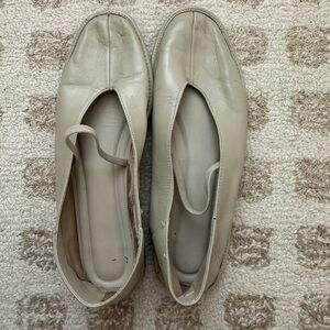 ZARA Leather Ballet Flats